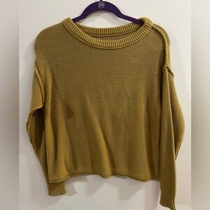 Yellow sweater